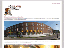 Tablet Screenshot of legrandhotel.ca